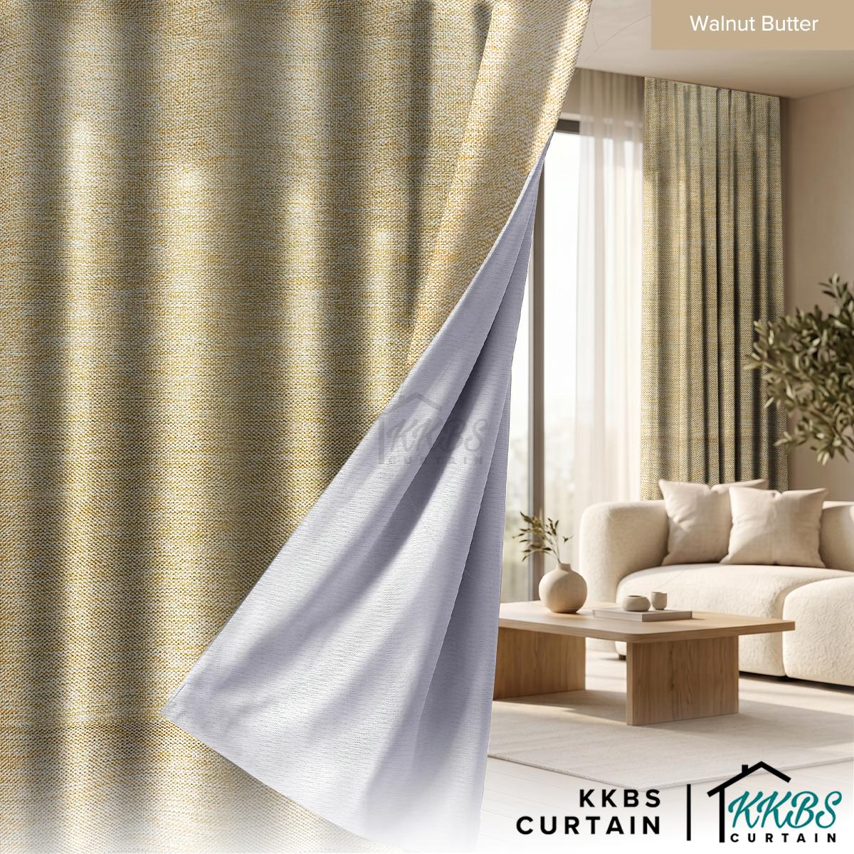Takumi 95%+ Blackout Ready Made Curtain Hook & Eyelet Standard Width