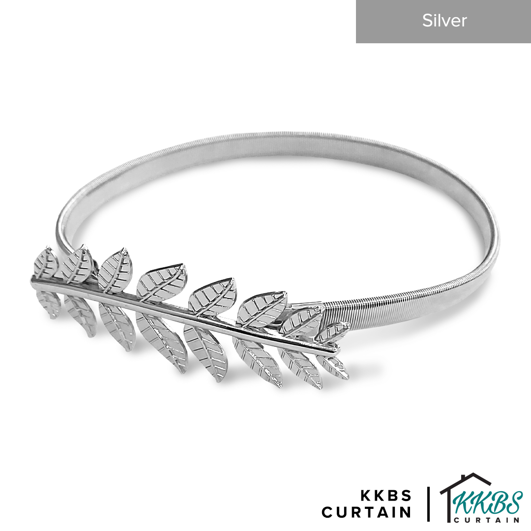 Emorie Small Leaves Design Curtain Tieback