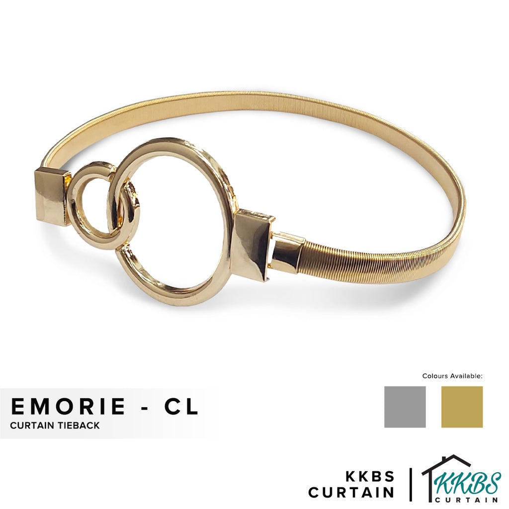 Emorie Ring Design Curtain Tieback
