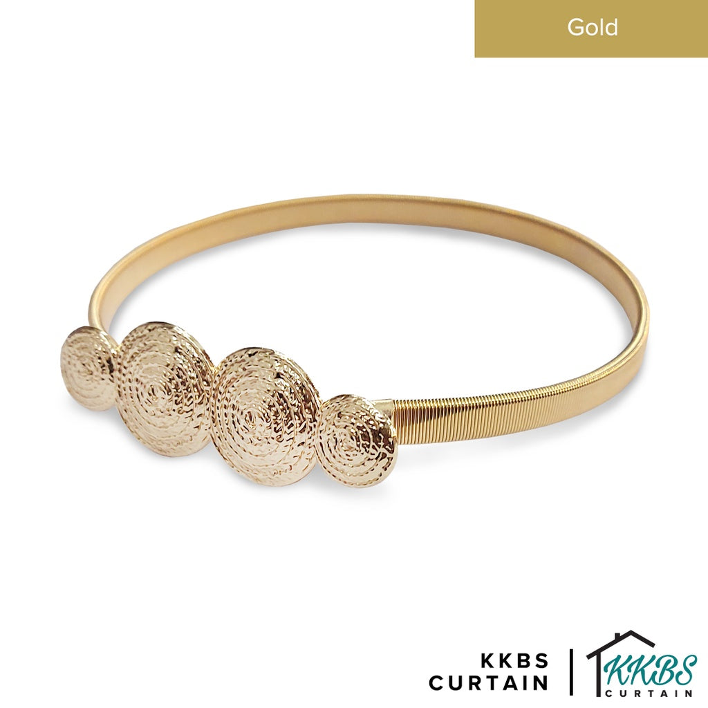 Emorie Four Circles Design Curtain Tieback