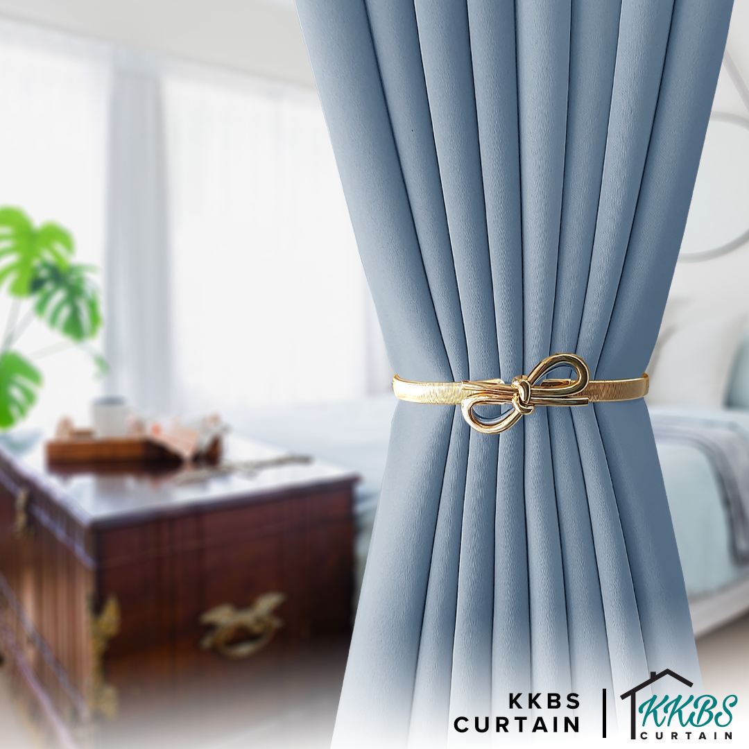 Emorie Ribbon Design Curtain Tieback