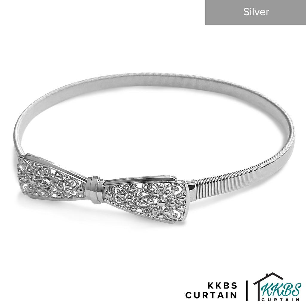 Emorie Bowtie Design Curtain Tieback