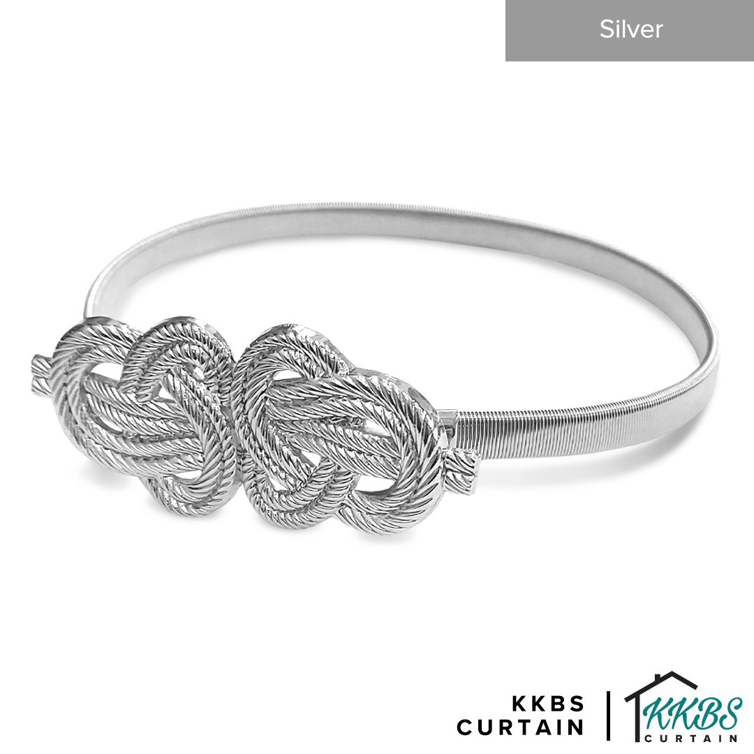 Emorie Twisted Rope Design Curtain Tieback