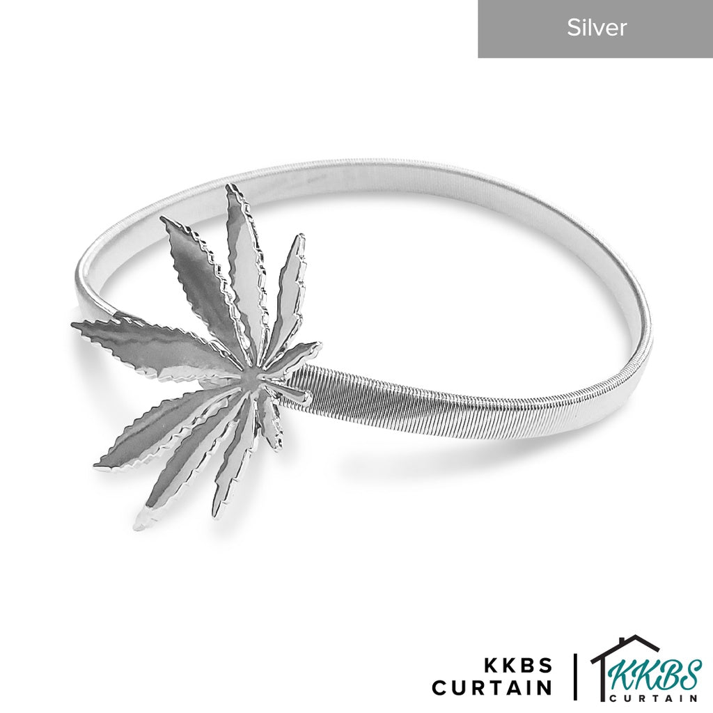 Emorie Leaf Design Curtain Tieback