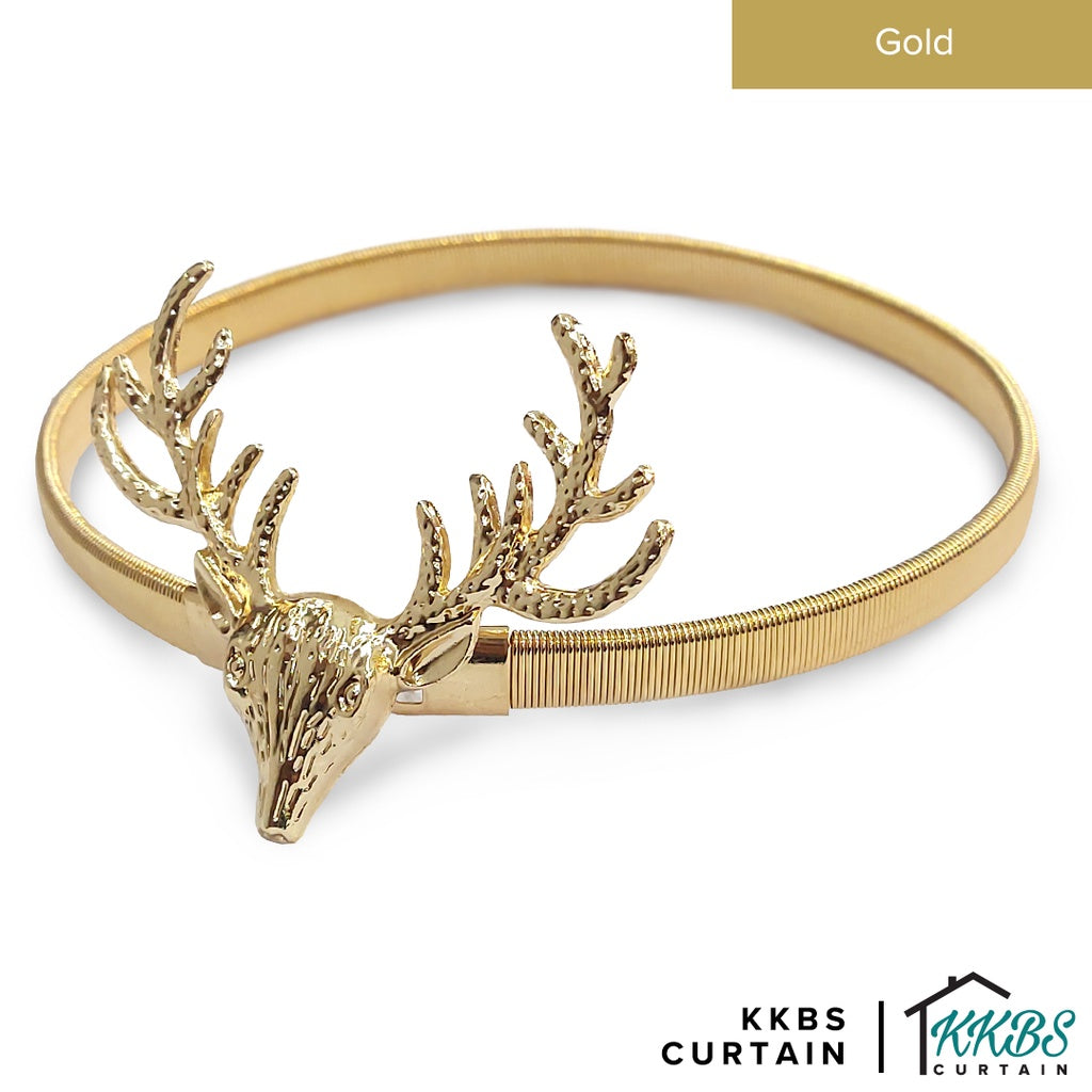 Emorie Deer Design Curtain Tieback