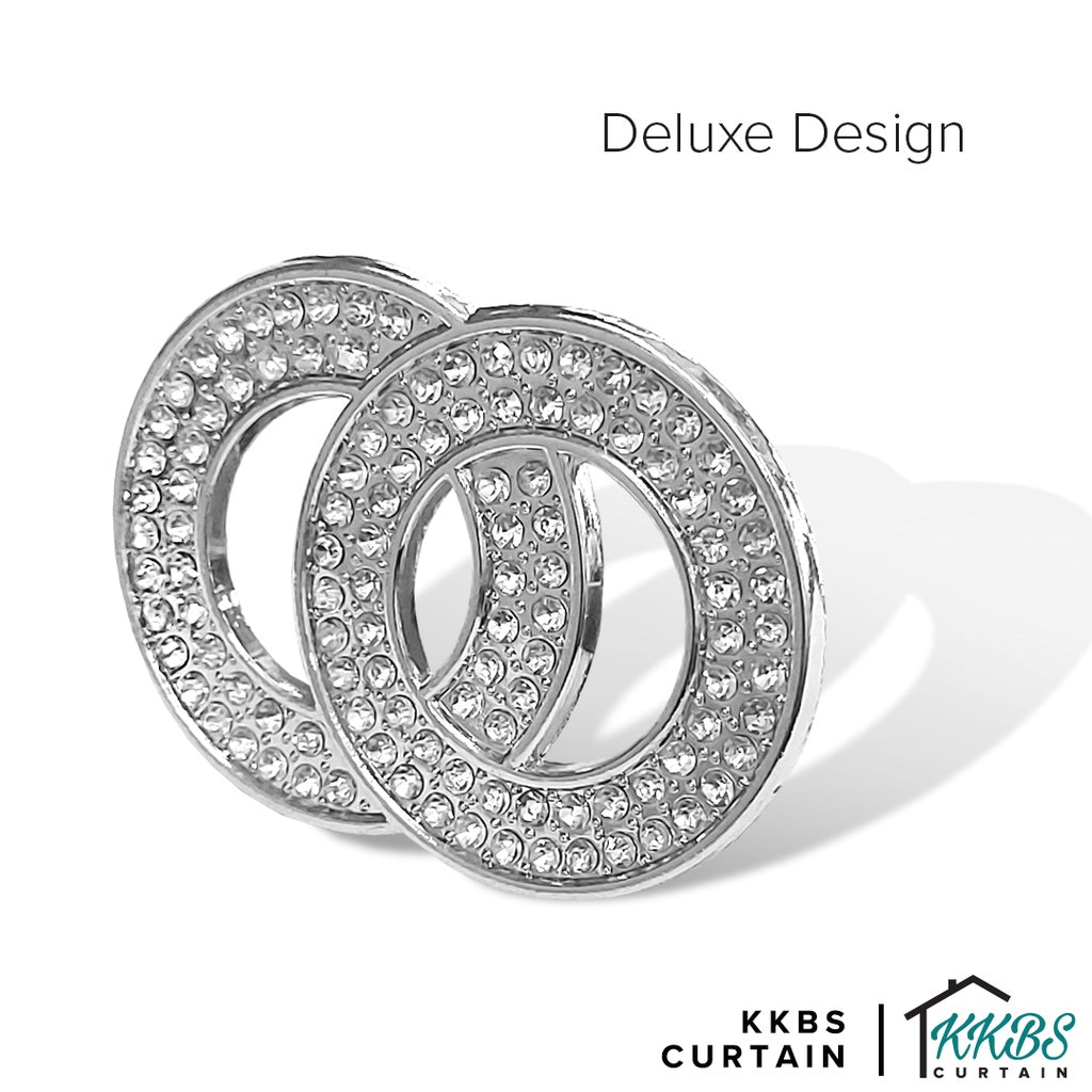 Emorie Interlaced Ring Design Curtain Tieback