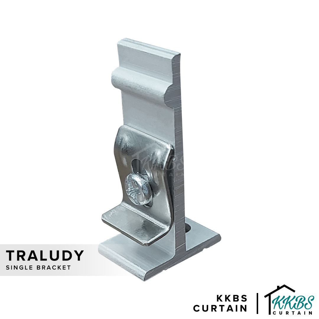 Traludy Curtain Track Single Bracket