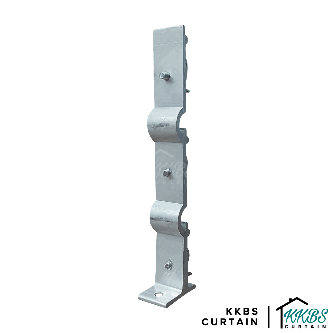 Traludy Curtain Track Triple Bracket