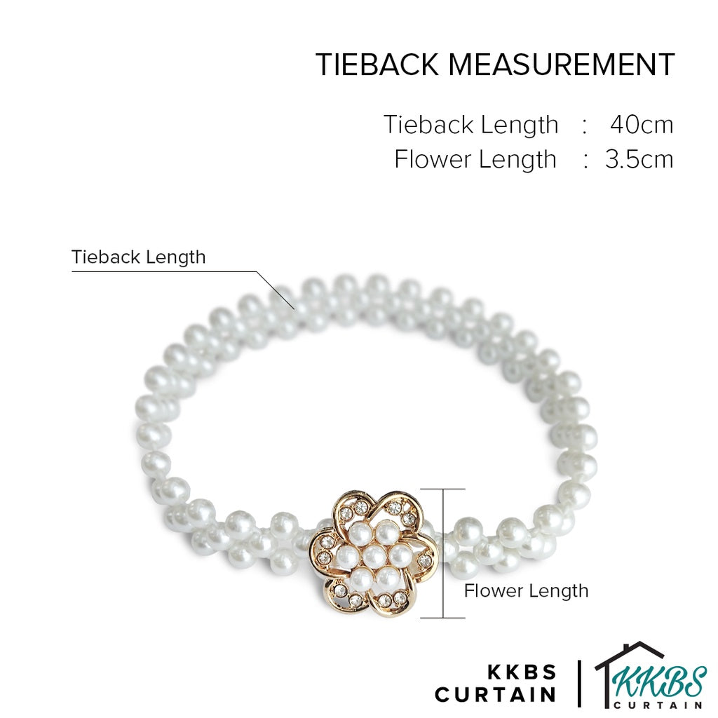 Trixie Flower Design Curtain Tieback