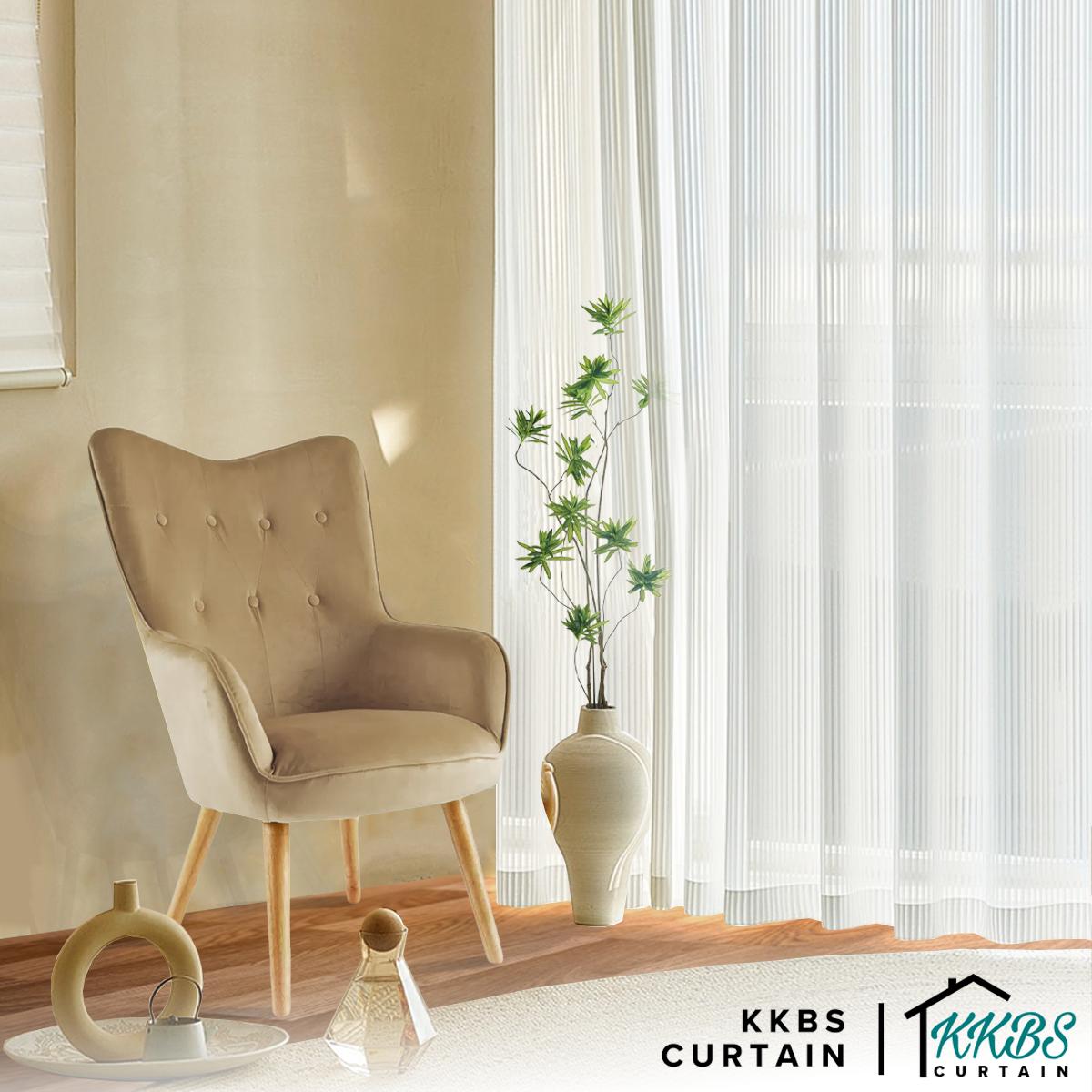 Vertica Sheer Curtain Ready Made