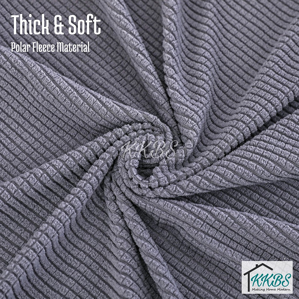 Anti Skid Scratch Protector Solid Colour Cushion Sofa Cover