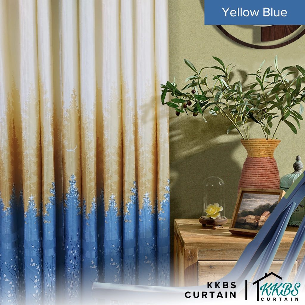 Derica Semi Blackout Curtain Ready Made