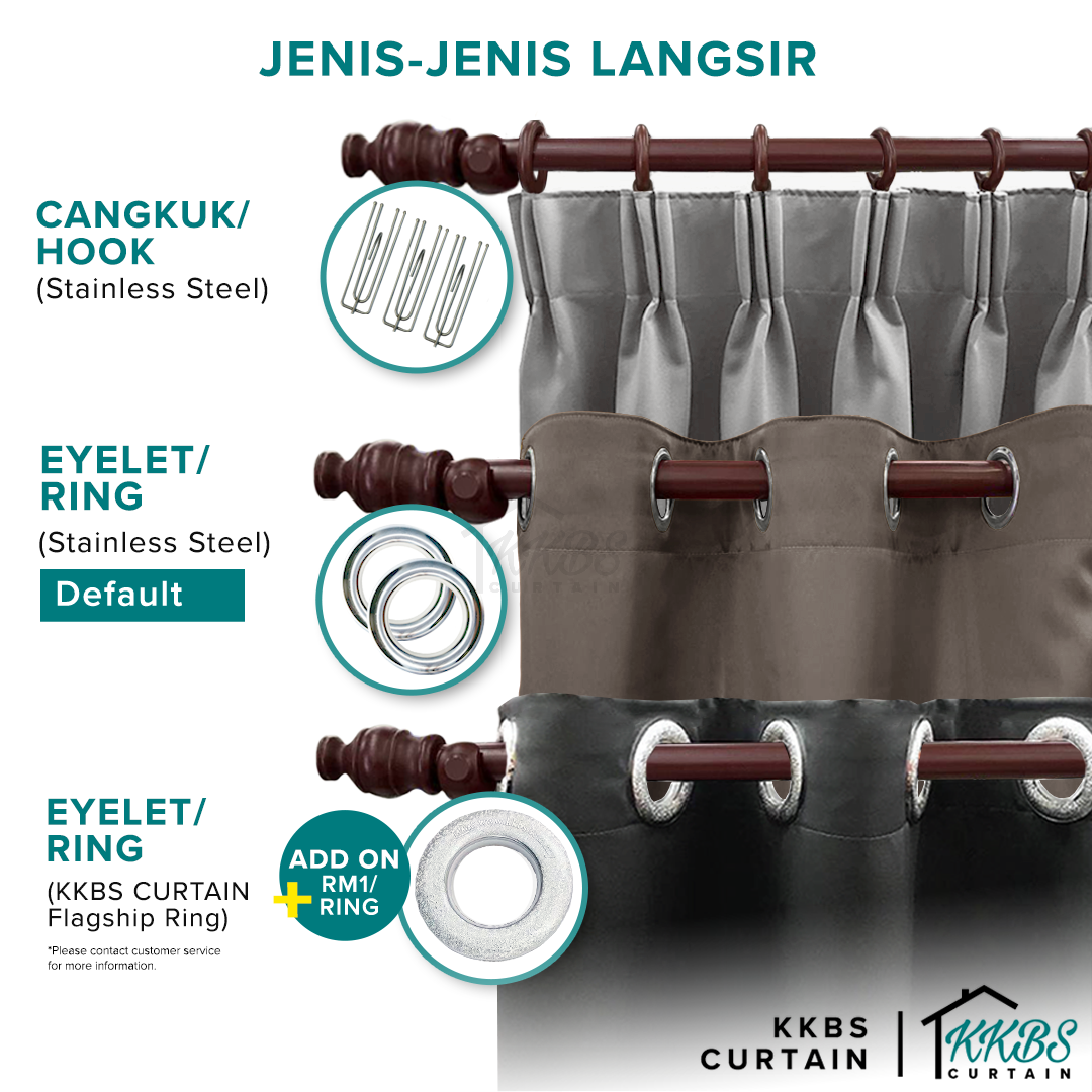 Lareefa 85-95% Blackout Curtain Ready Made (Page 2)