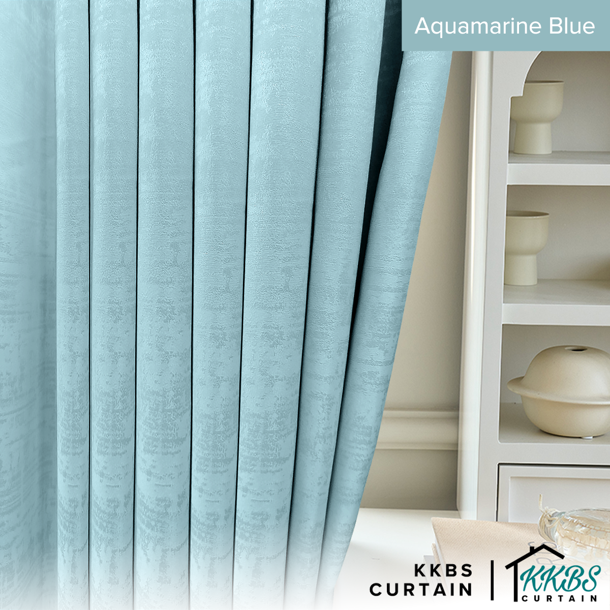 Jorica 85-95% Blackout Curtain Ready Made Standard Width