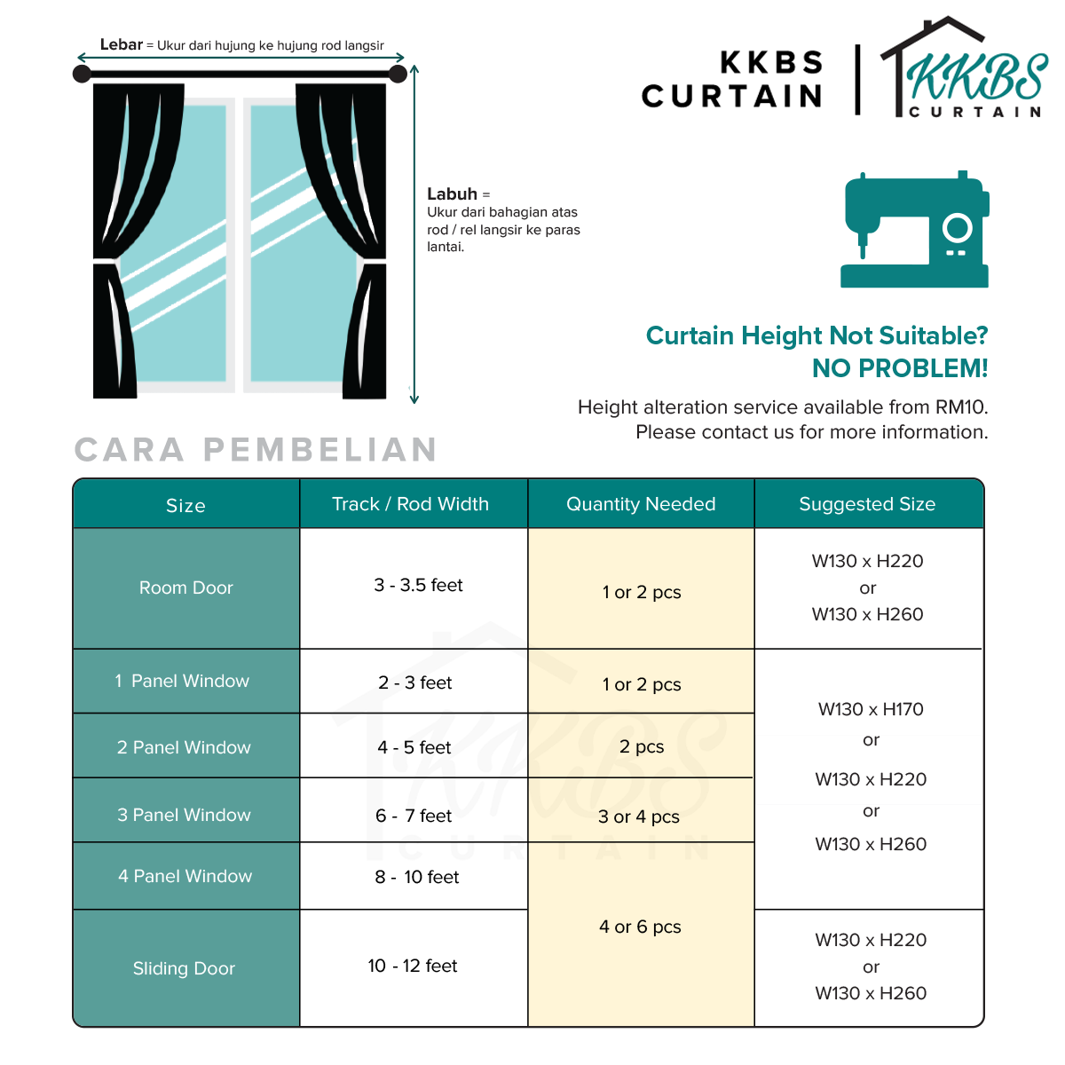 Jorica 85-95% Blackout Curtain Ready Made Extra Width