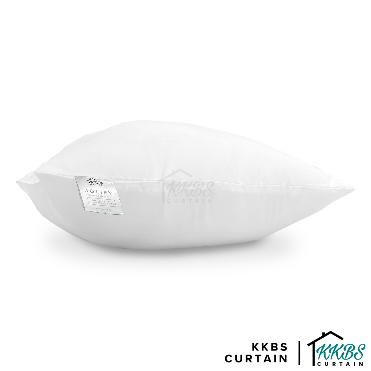 Joliey Square Sofa Pillow White Inner Cushion Throw Pillow