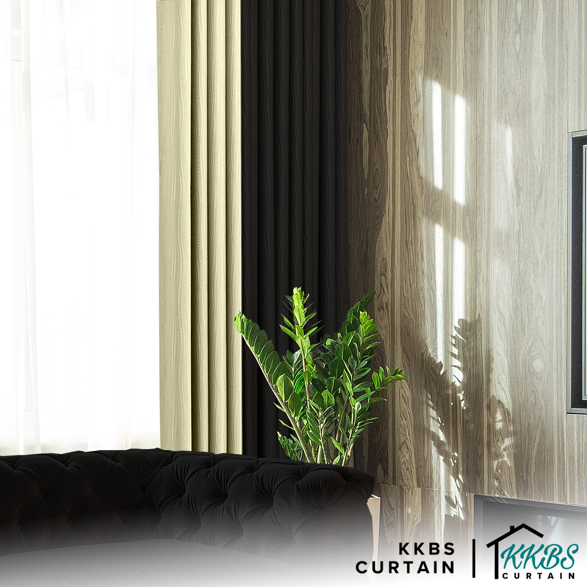 Diana Blackout Curtain Custom Made