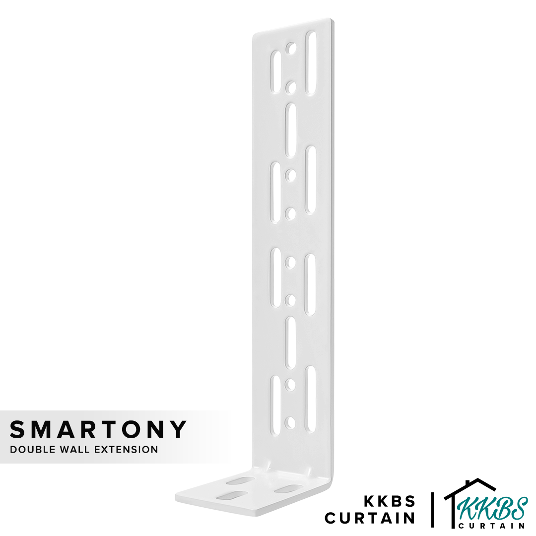 Smartony Motorised Curtain Track Double Wall Extension Bracket
