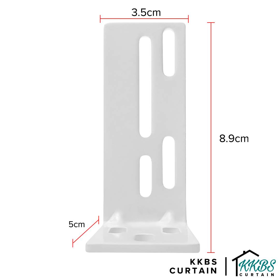 Smartony Motorised Curtain Track Single Wall Extension Bracket