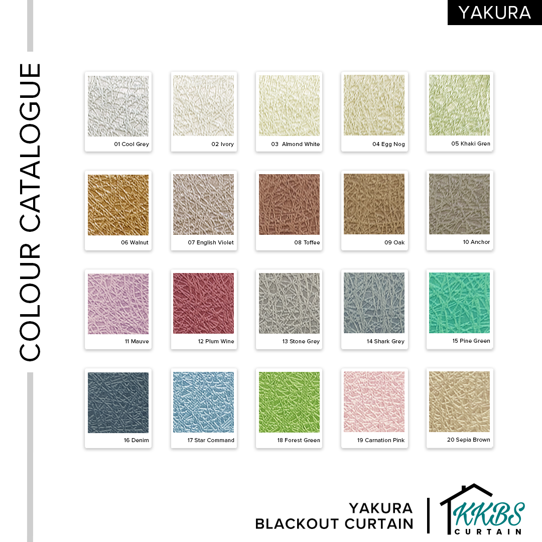 Yakura Blackout Curtain Custom Made