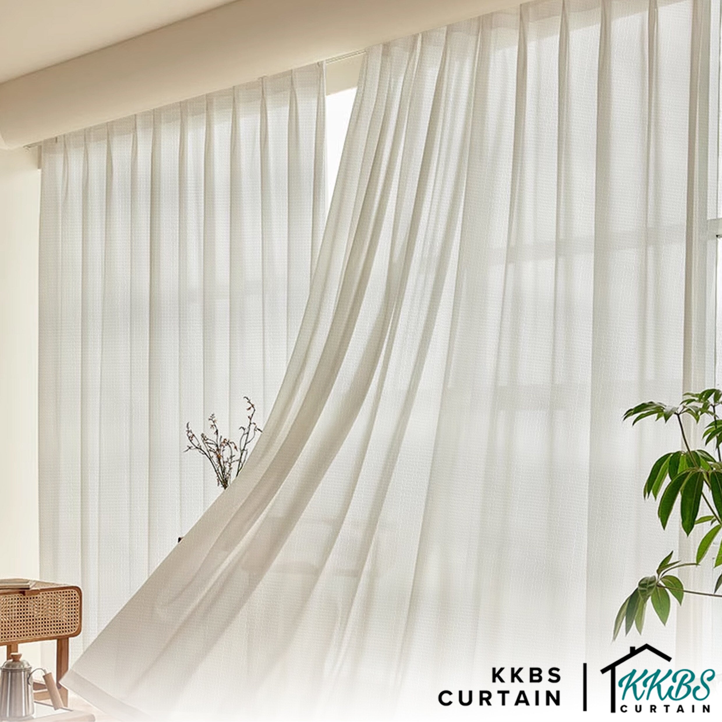 Isabell Sheer Curtain Custom Made