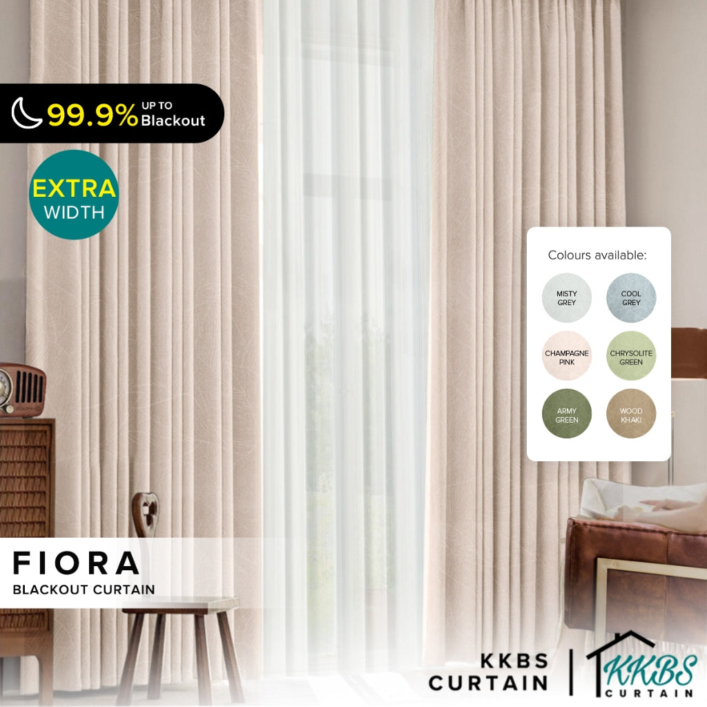 Fiora 98-99.9% Blackout Curtain Ready Made Extra Width (Page 2)