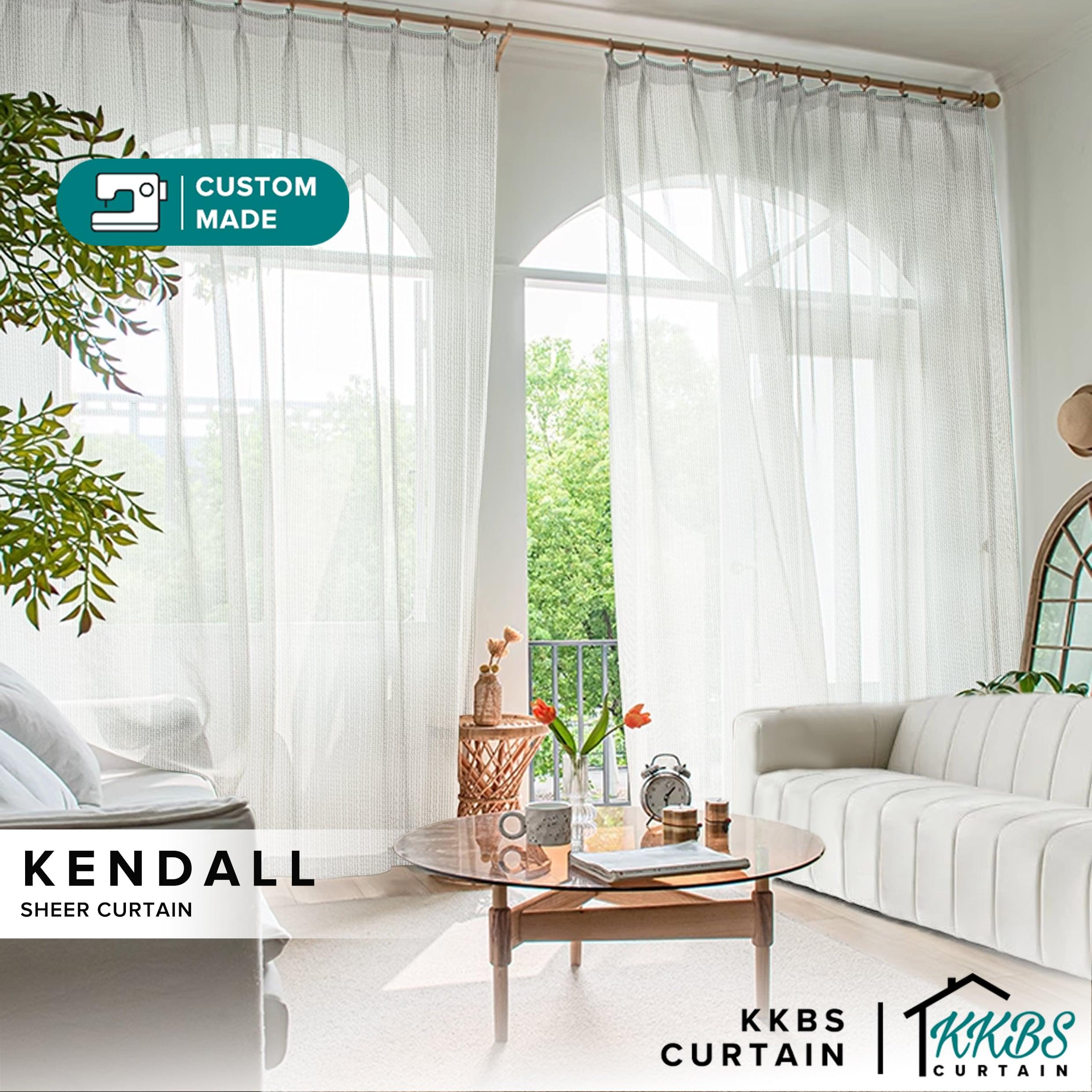 Kendall Sheer Curtain Custom Made