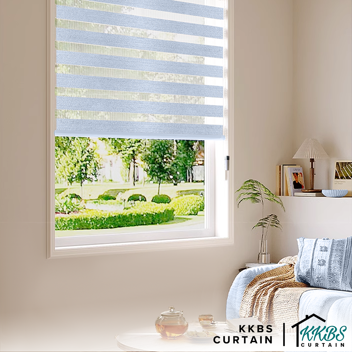 Harano 100% Blackout Zebra Blinds Custom Made