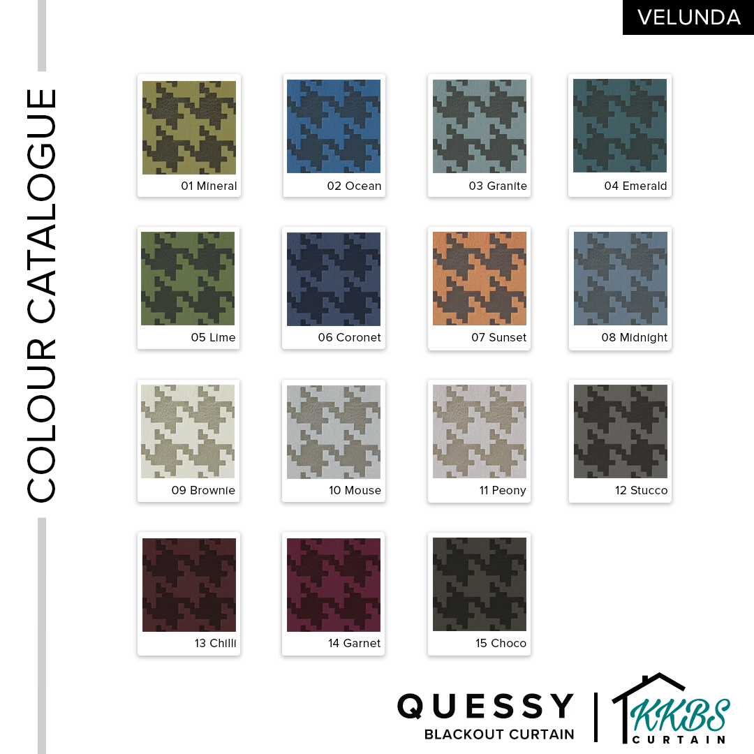 Quessy Blackout Curtain Custom Made