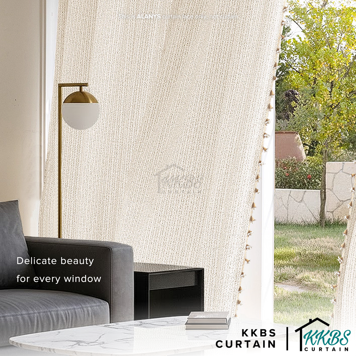 Alanys Curtain Laces Cut by Metre