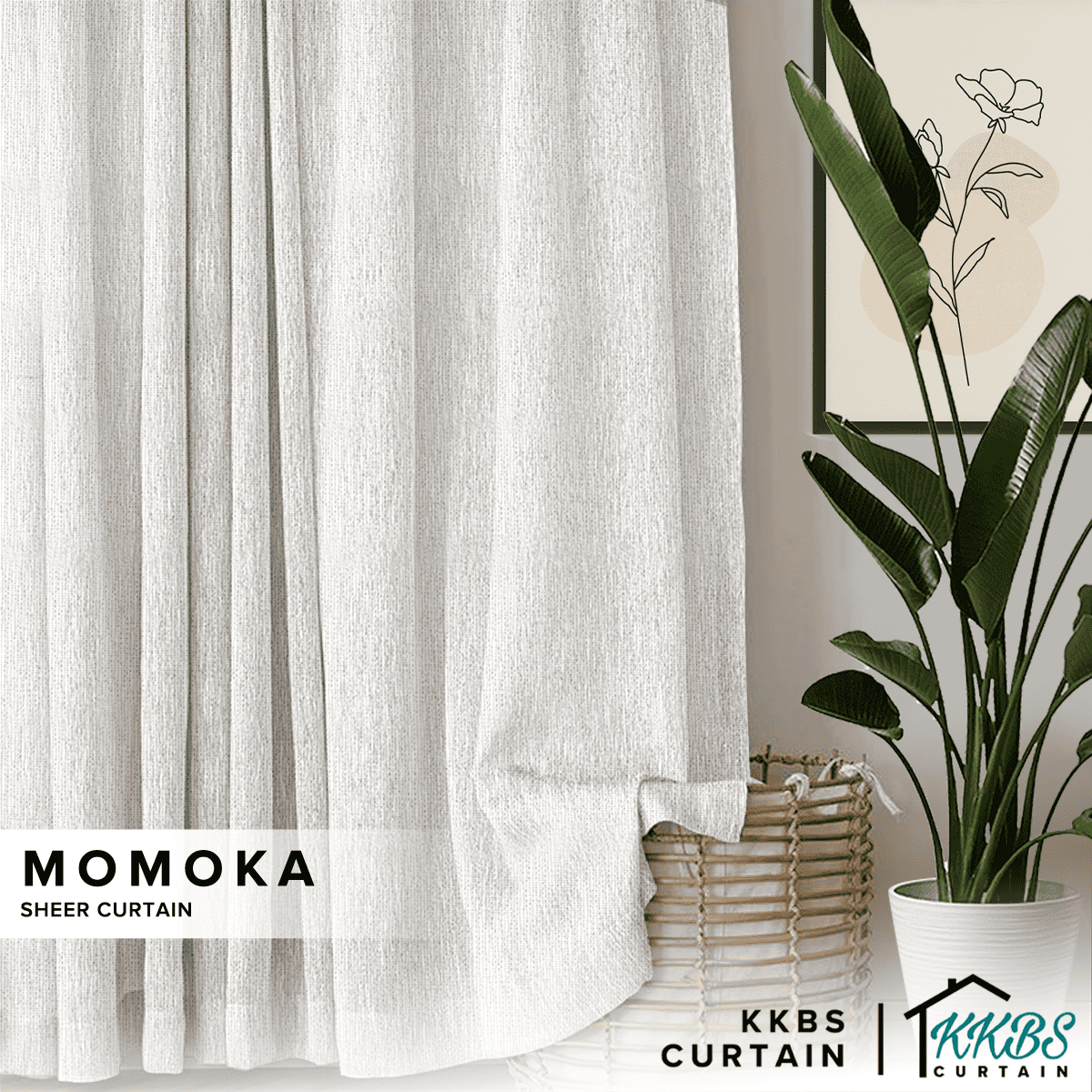 Momoka Sheer Curtain Custom Made