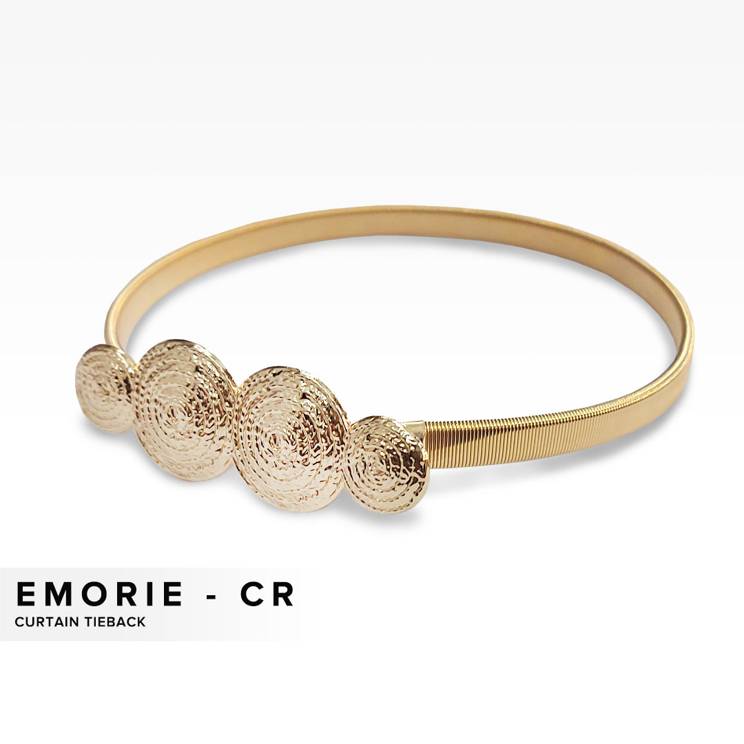 Emorie Four Circles Design Curtain Tieback