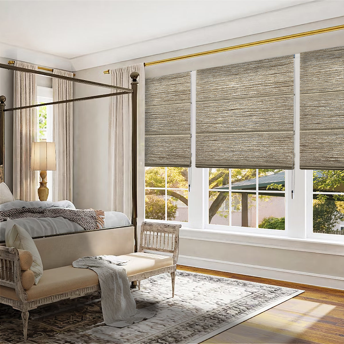 Sirocco Blackout Roman Blinds Custom Made