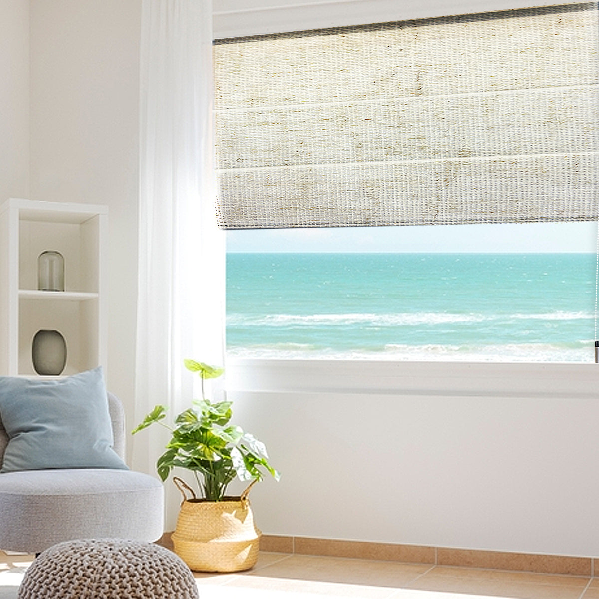 Luciano Semi Blackout Roman Blinds Custom Made Page 1