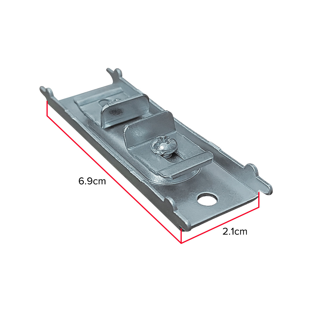 Traludy Curtain Track Ceiling Bracket Double