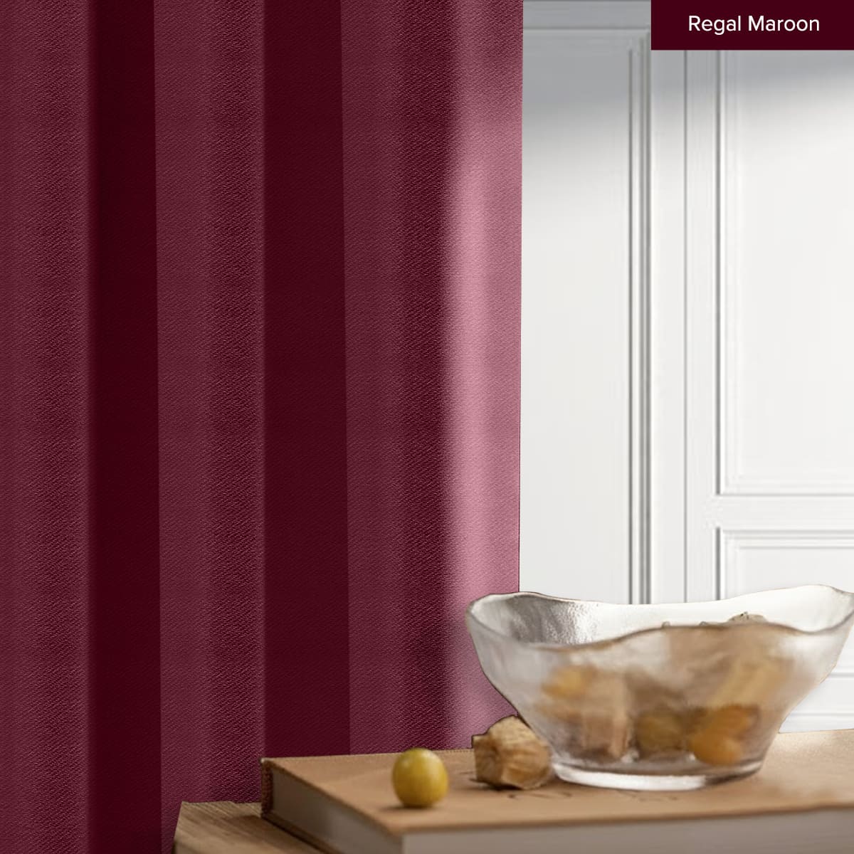 Melina 90-98% Blackout Curtain Ready Made - Standard Width