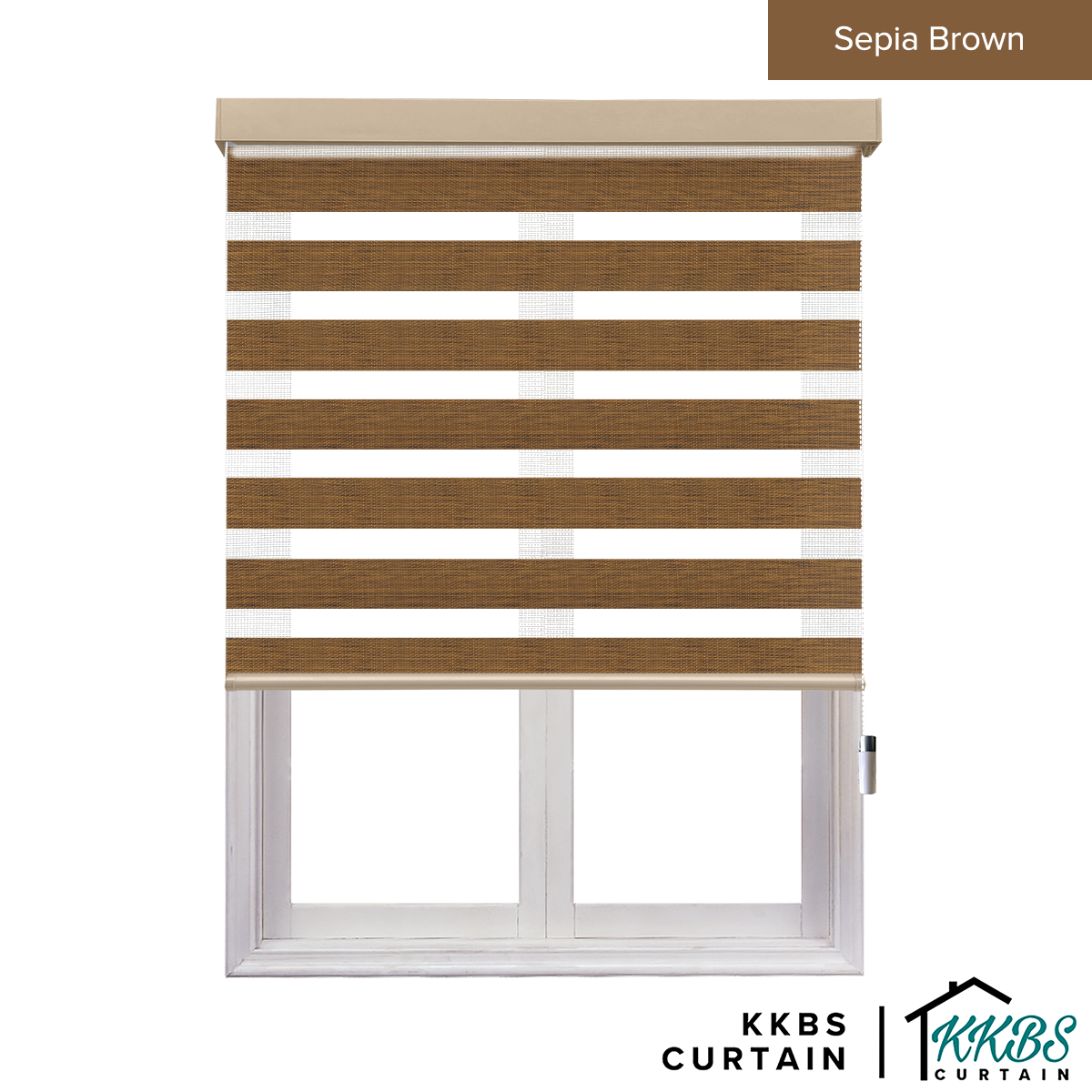 Felicio Semi Blackout Zebra Blinds Custom Made