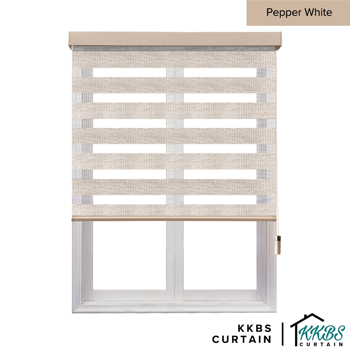 Antonio Blackout Zebra Blinds Custom Made