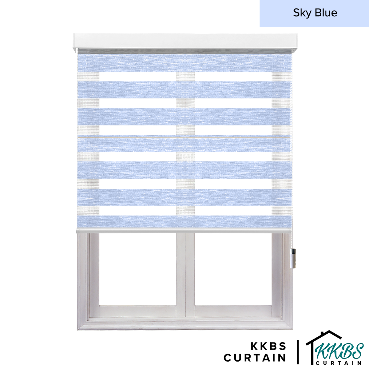 Santiago Semi Blackout Zebra Blinds Custom Made