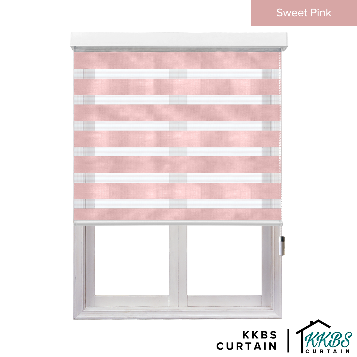 Kimiko Semi Blackout Zebra Blinds Custom Made