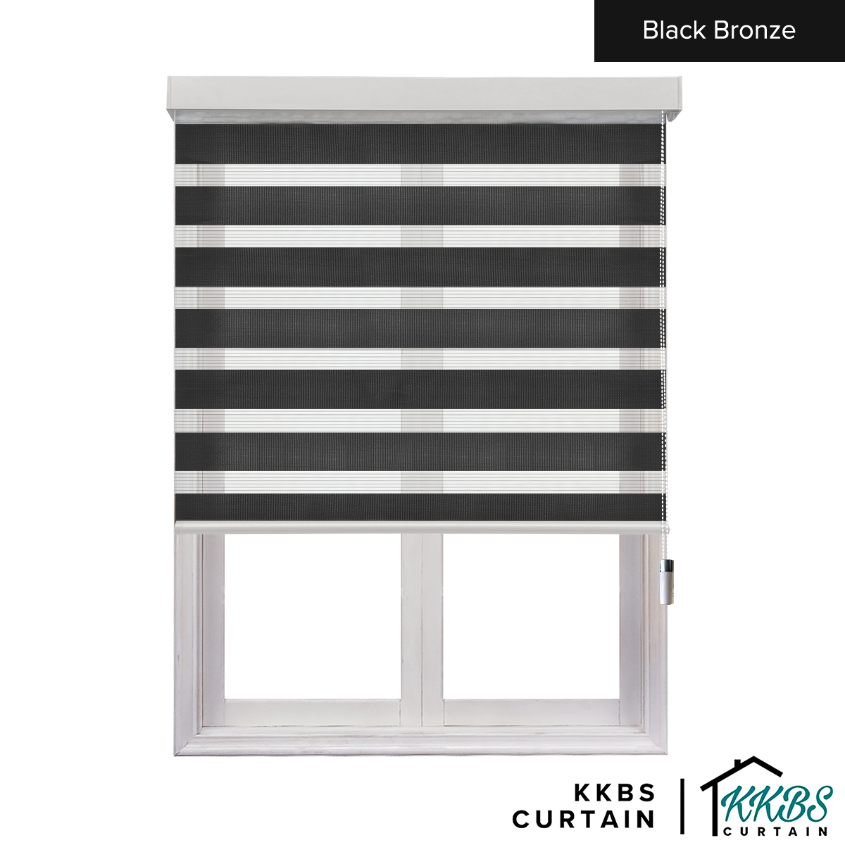 Kimiko Semi Blackout Zebra Blinds Custom Made