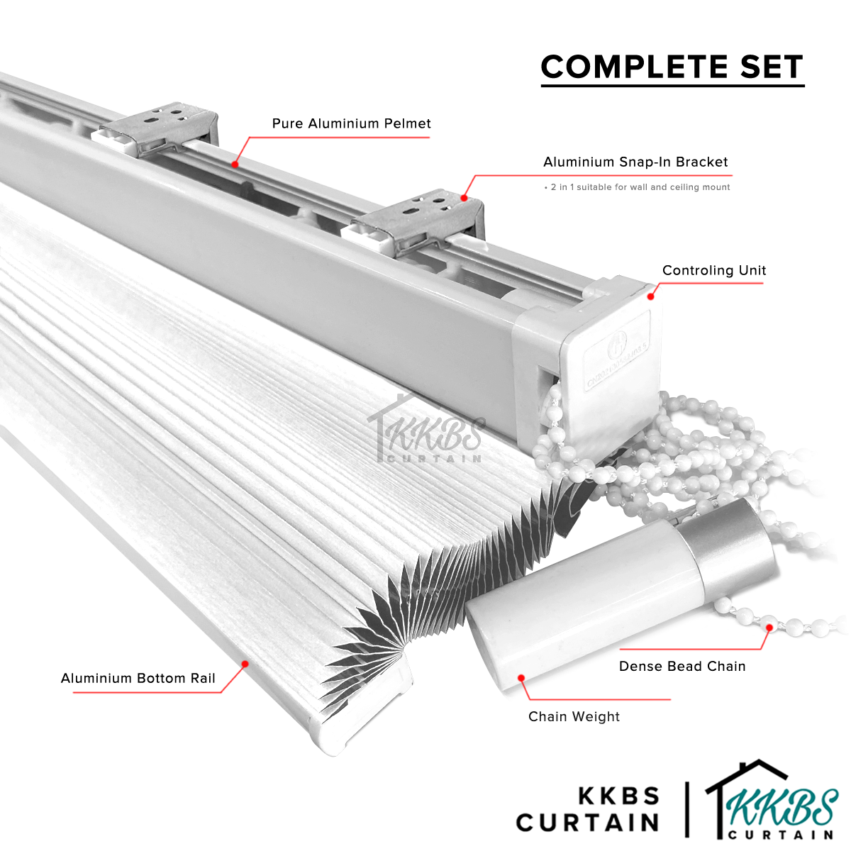 Noriko 38mm Semi Blackout Honeycomb Blinds Custom Made