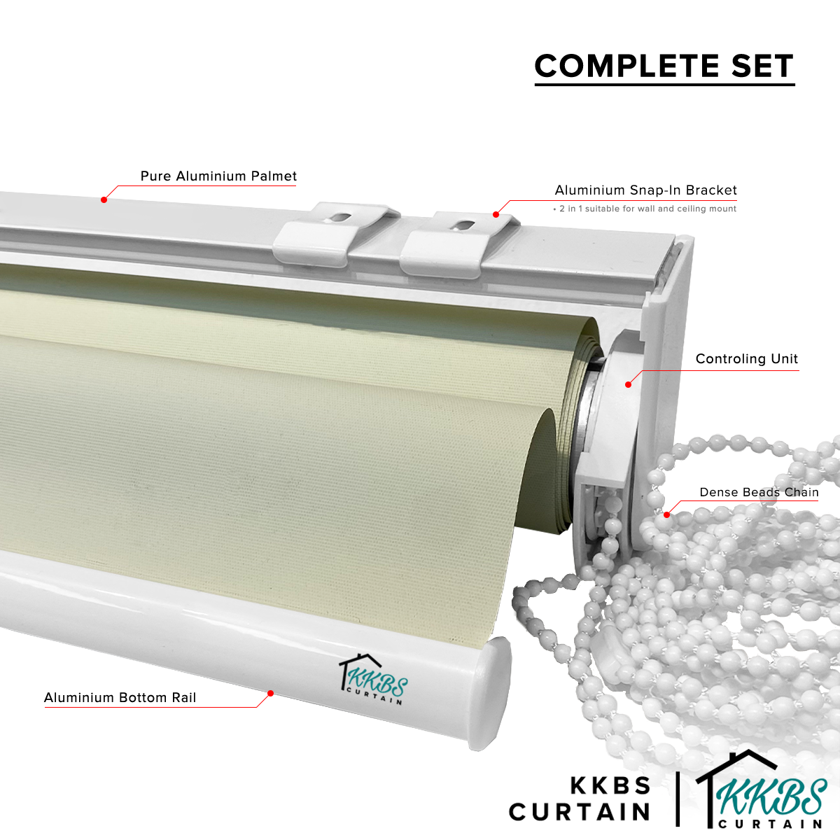 Matalio 100% Blackout Roller Blinds Custom Made