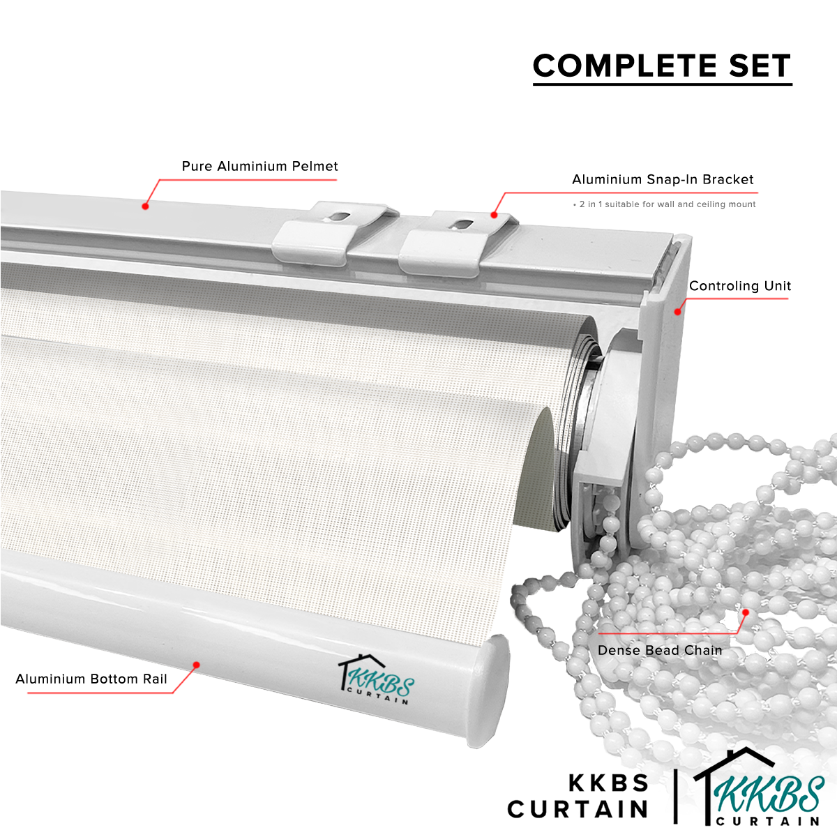 Niroyo Sunscreen Roller Blinds Custom Made