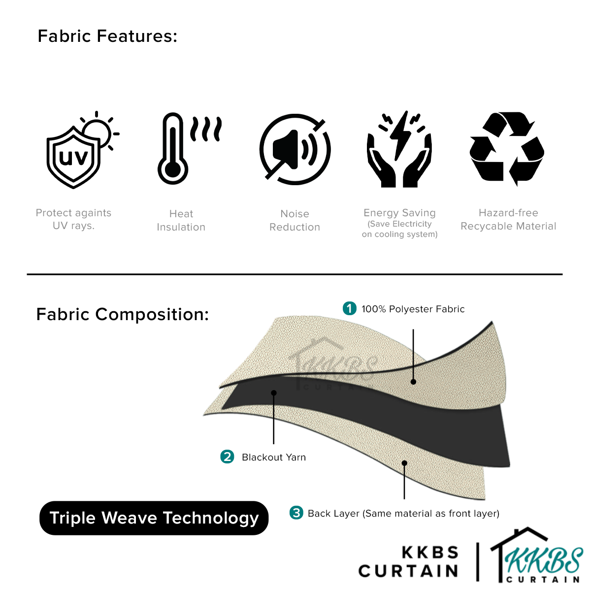 Morina 85-95% Blackout Curtain Ready Made Extra Width