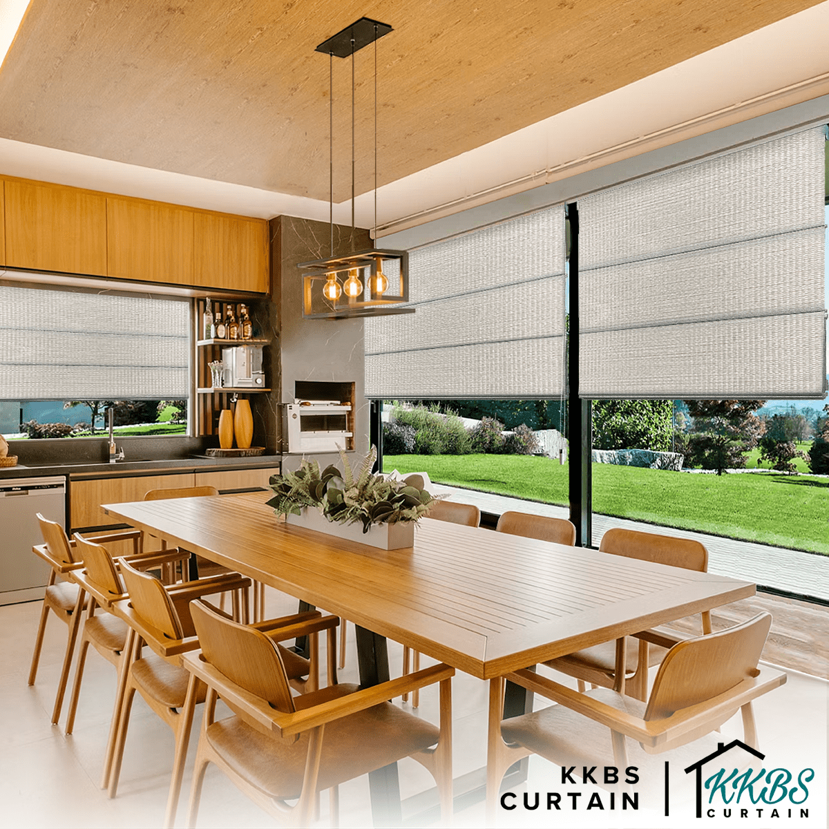 Milagro Blackout Roman Blinds Custom Made