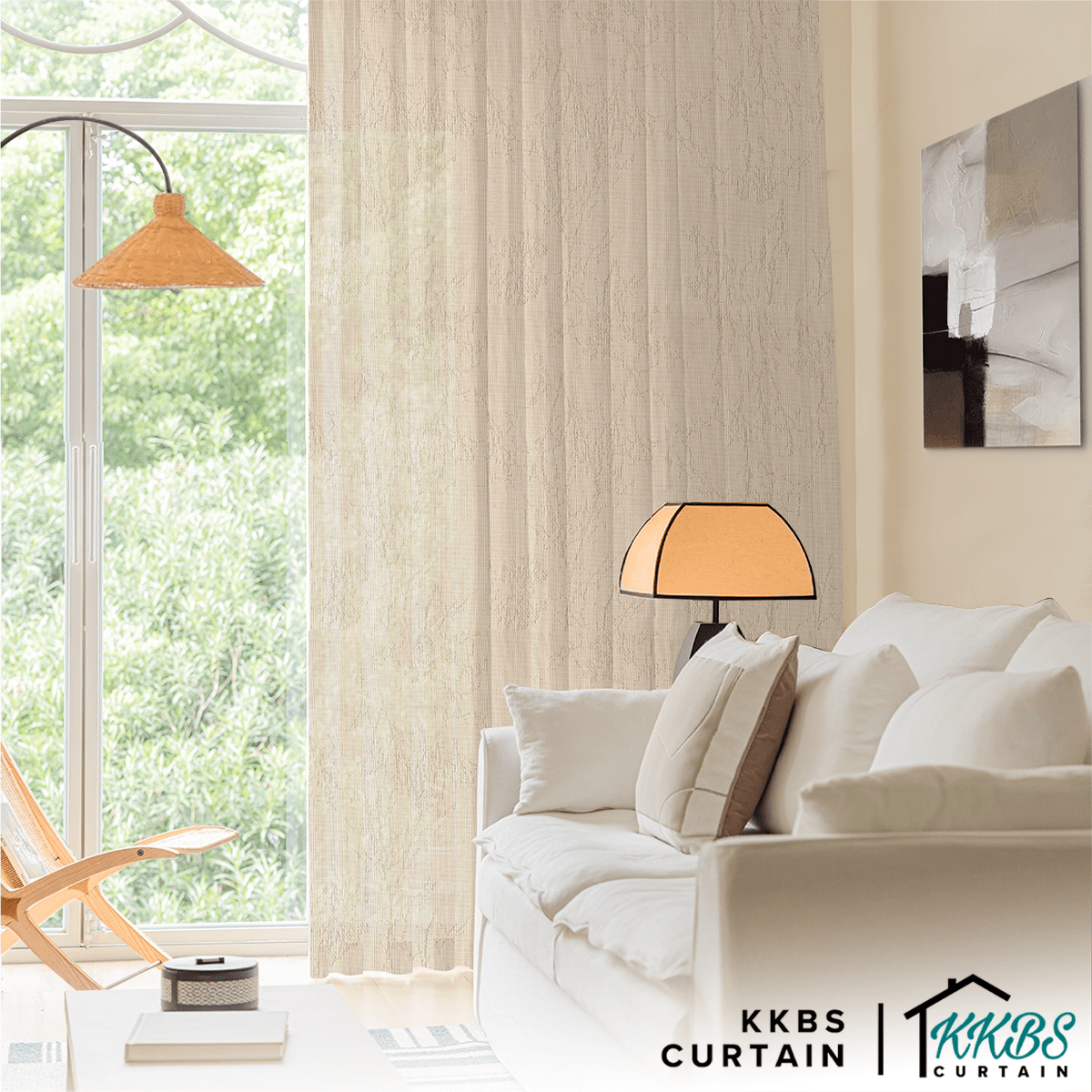 Hachita Sheer Curtain Custom Made