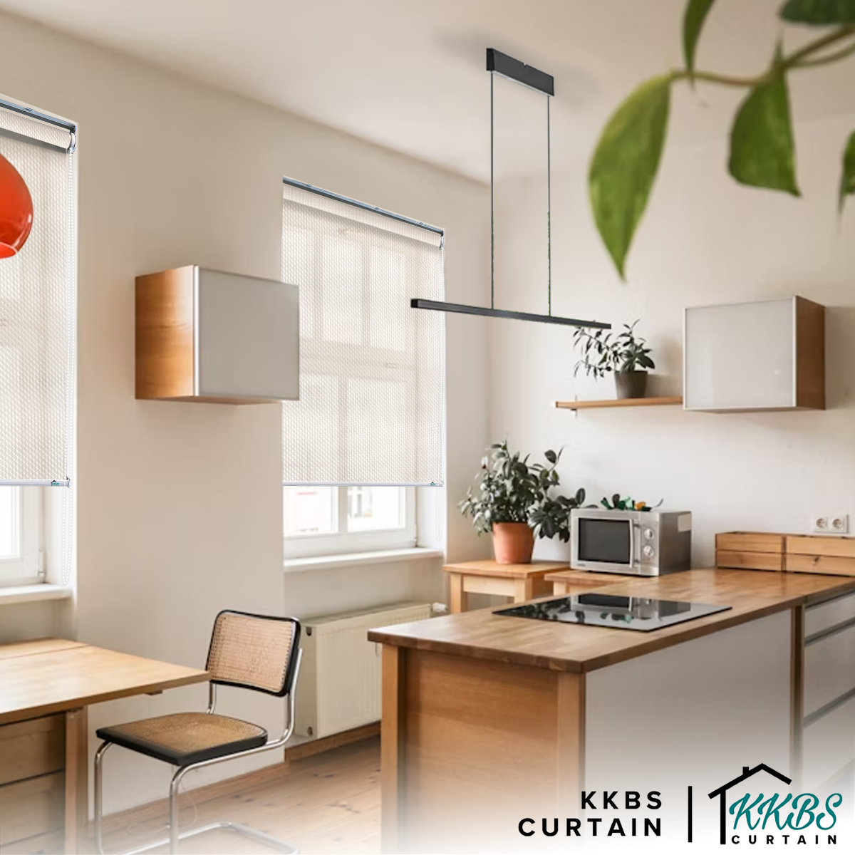 Akiko Sunscreen Roller Blinds Custom Made