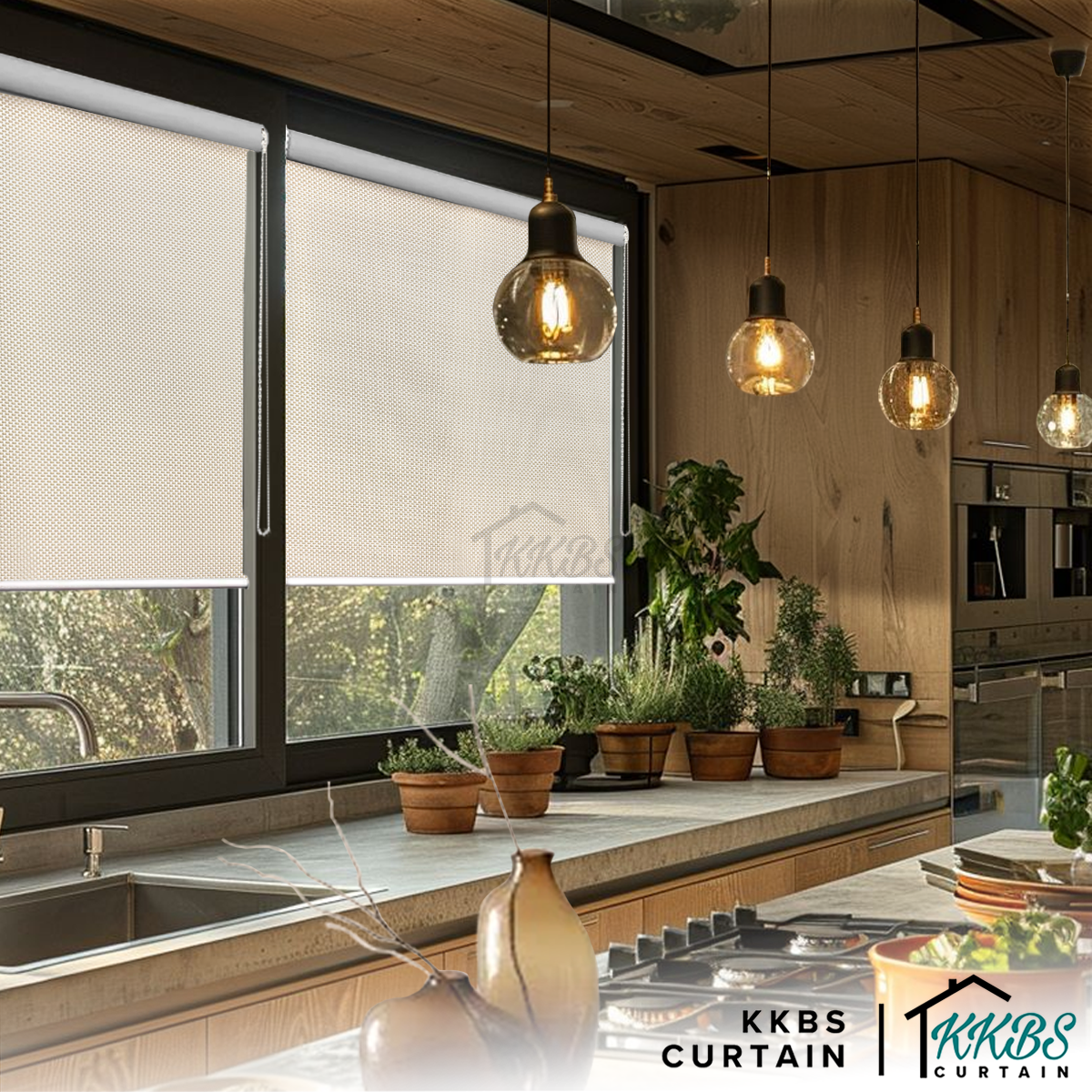 Alecto 100% Blackout Roller Blinds Custom Made