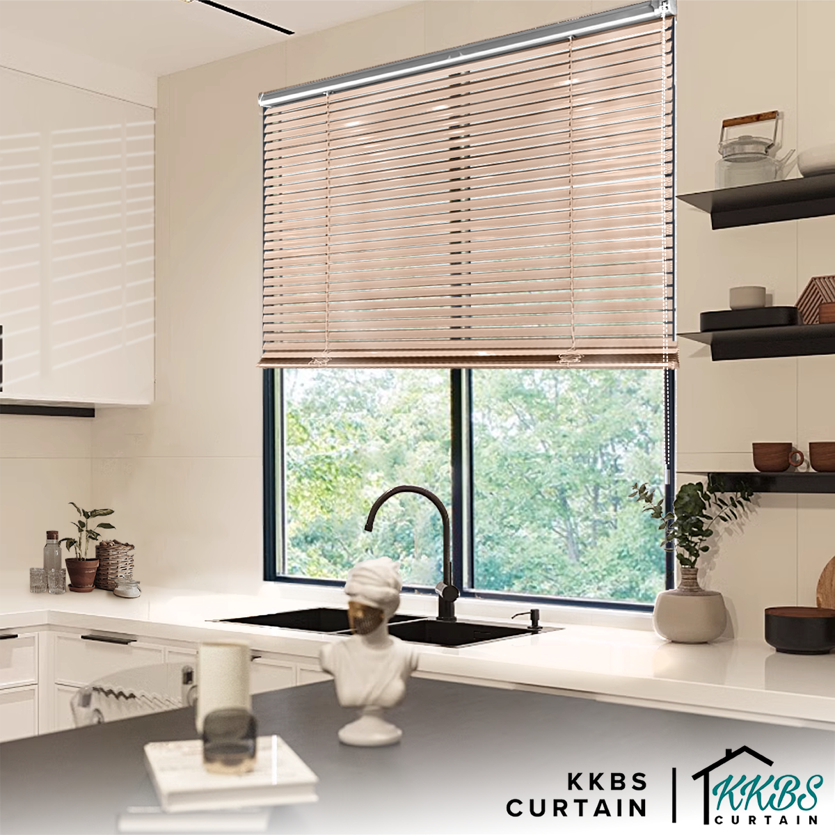 Yuriko 50mm Venetian Blinds Custom Made